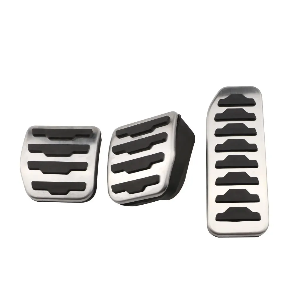 Cubierta de placa de almohadilla de pedales de freno de acelerador de combustible de coche para Land Rover Freelander 2 LR2 2008-2014 Accesorios