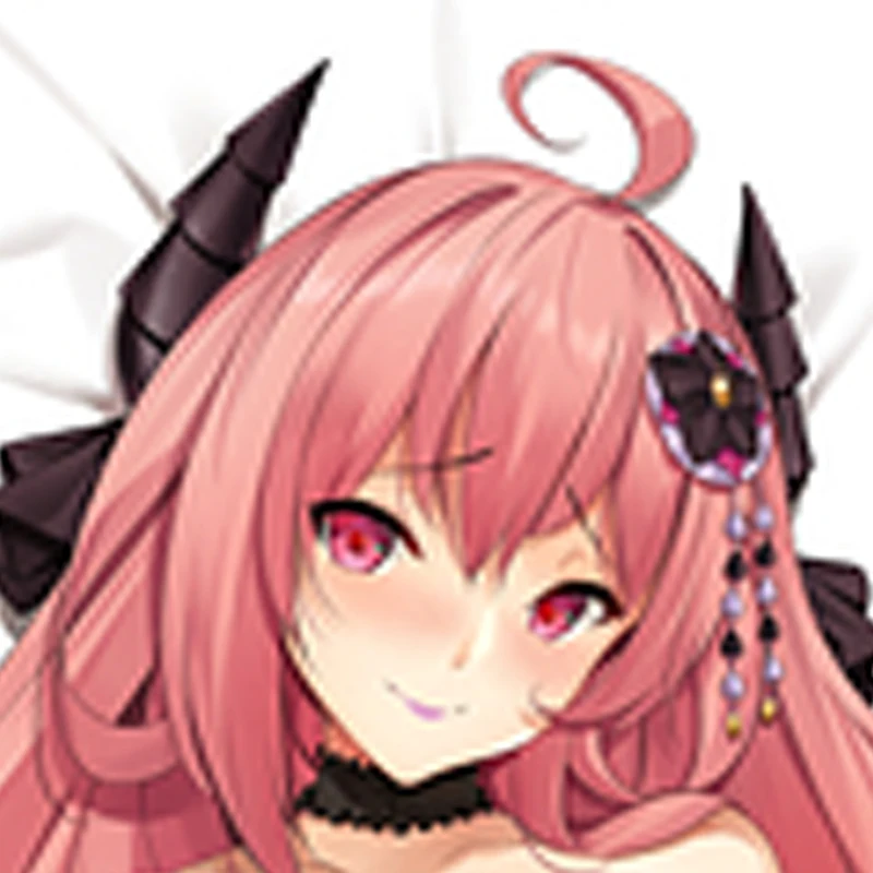 

Anime Dakimakura Pillow Case Aru Rikuhachima Sexy and Busty Beautiful Girl Double-Sided Halloween