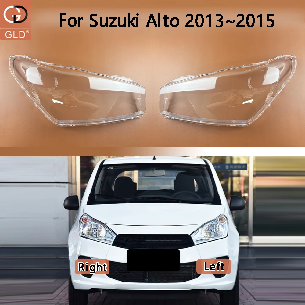 

Headlamp Cover Lens Transparent Lamp Shade Headlight Shell Plexiglass Replace Original Lampshade For Suzuki Alto 2013 2014 2015
