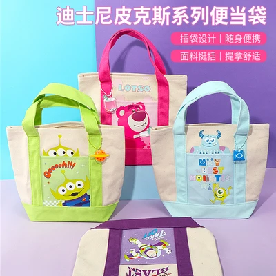 Disney Toy Story Sulley Buzz Lotso Bear L8636 Fashion Anime Top-Handle Bags Cartoon Handbag Casual Shoulder Bag Girl Gift