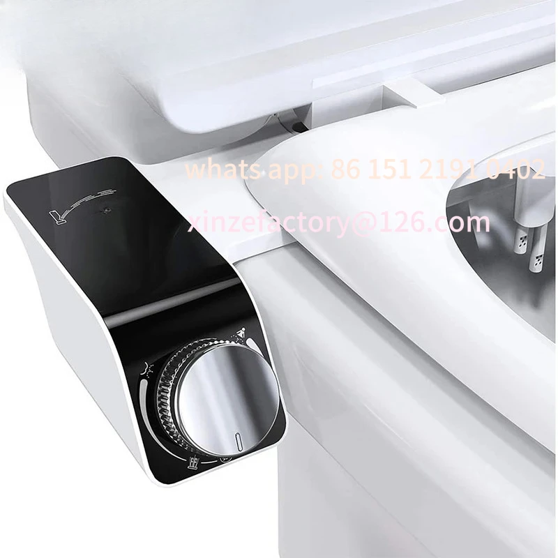 

Customizable Winter Ladies Bathroom Access Bidet Toilet Seat Attachment Self-Cleaning Dual Nozzles Washing Hot Cold Mixer Wating
