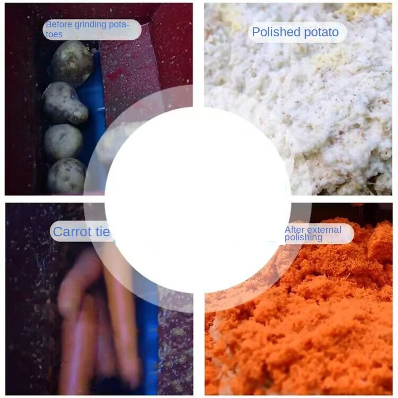 Broyeur électrique humide en acier inoxydable pour pommes de terre douces, amidon, amidon, raffineur, pomme, banane, fruits, machine à trancher le sirop, conférences endo, nouveau, 800