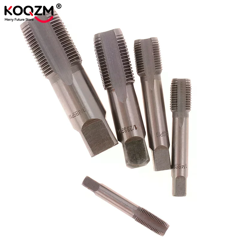 1pc G1/2 G1/4 G1/8 G3/8 G3/4 Thread Tap 55 Degrees Attack Pipe Plate G Tap Hand Tapping Tube Thread Repair Machine Tapping Tools