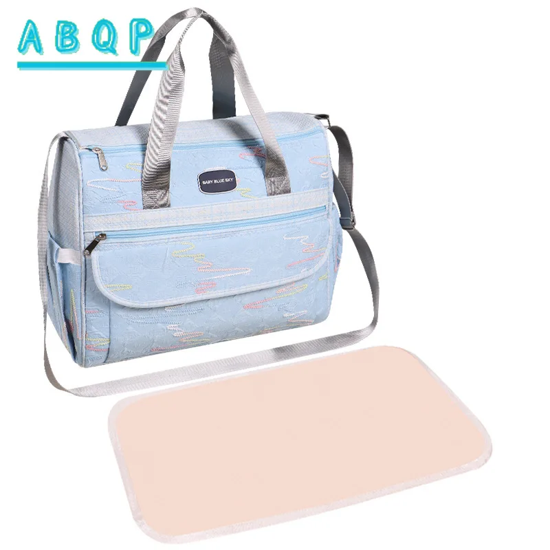 New Diaper Bag Handbag Large Capacity Baby Diaper Bag Handbag Fashion and Lightweight Going Out Baby Products Storage Bag