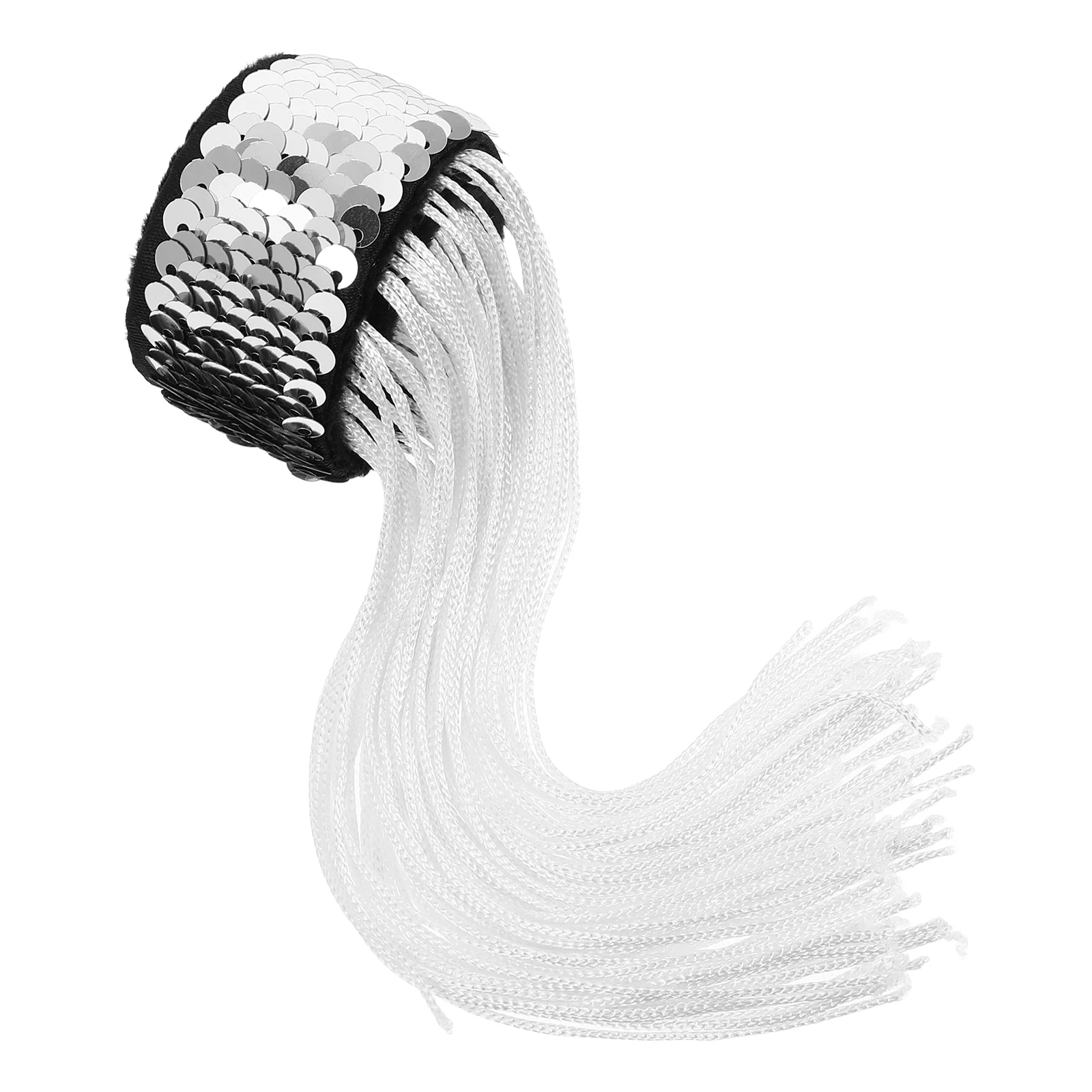 

Sequin Tassel Slap For Kids Bracelets for Kids Girls Lightweight Comfortable Party Accessories Snap Bracelets Bulk