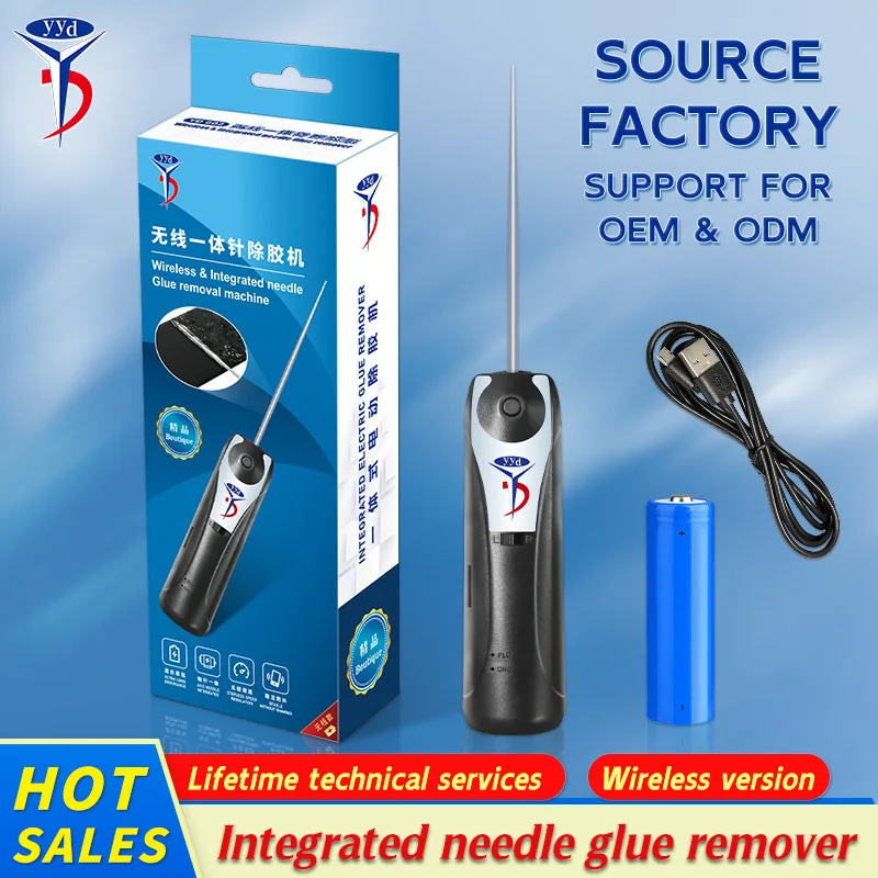 YYD YD 602 Integrated needle wireless glue remover can be used for cleaning adhesive on mobile OCA screens, rechargeable