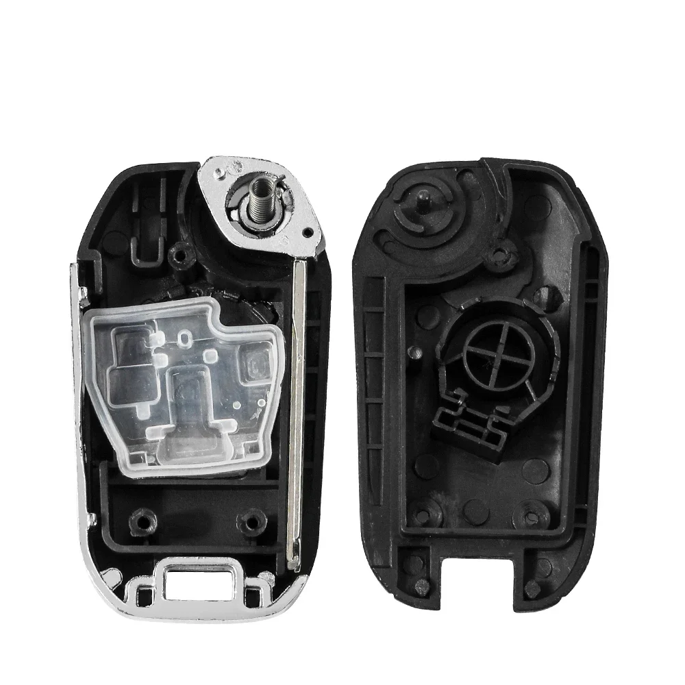 KEYYOU 2PCS For Nissan Cube Juke Rogue Micra Qashqai Altima Maxima Versa 2/3/4 Buttons Modified Flip Remote Key Shell Case