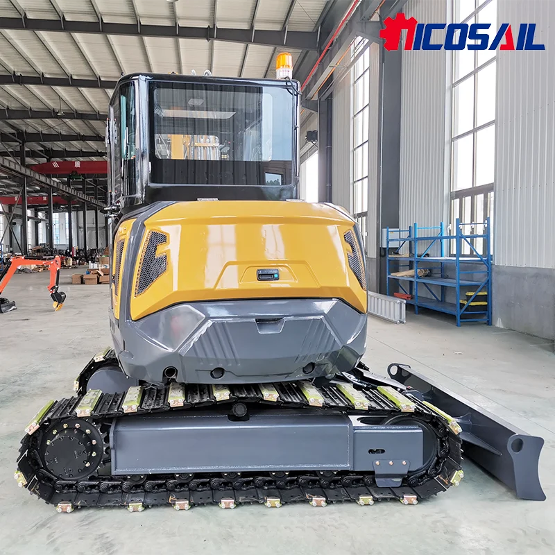 Excavator Crawler OKW65 Harga Murah Kualitas Tinggi Tahan Lama 6.5 Ton Mini Kubota Bekas Dijual