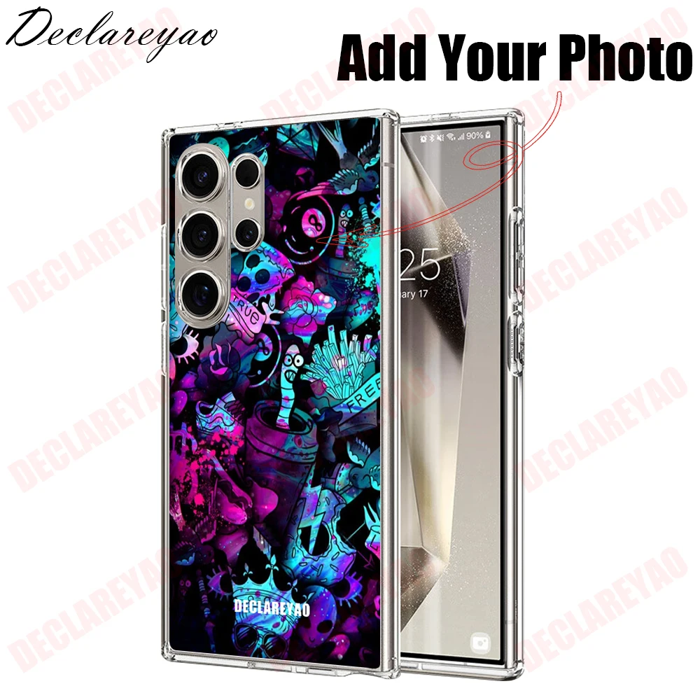 Personalized Customizable DIY Photos Coque For Samsung Galaxy S26 Ultra S25 Edge S24 Plus S23 FE S22 S21 S20 S10 Cases Covers
