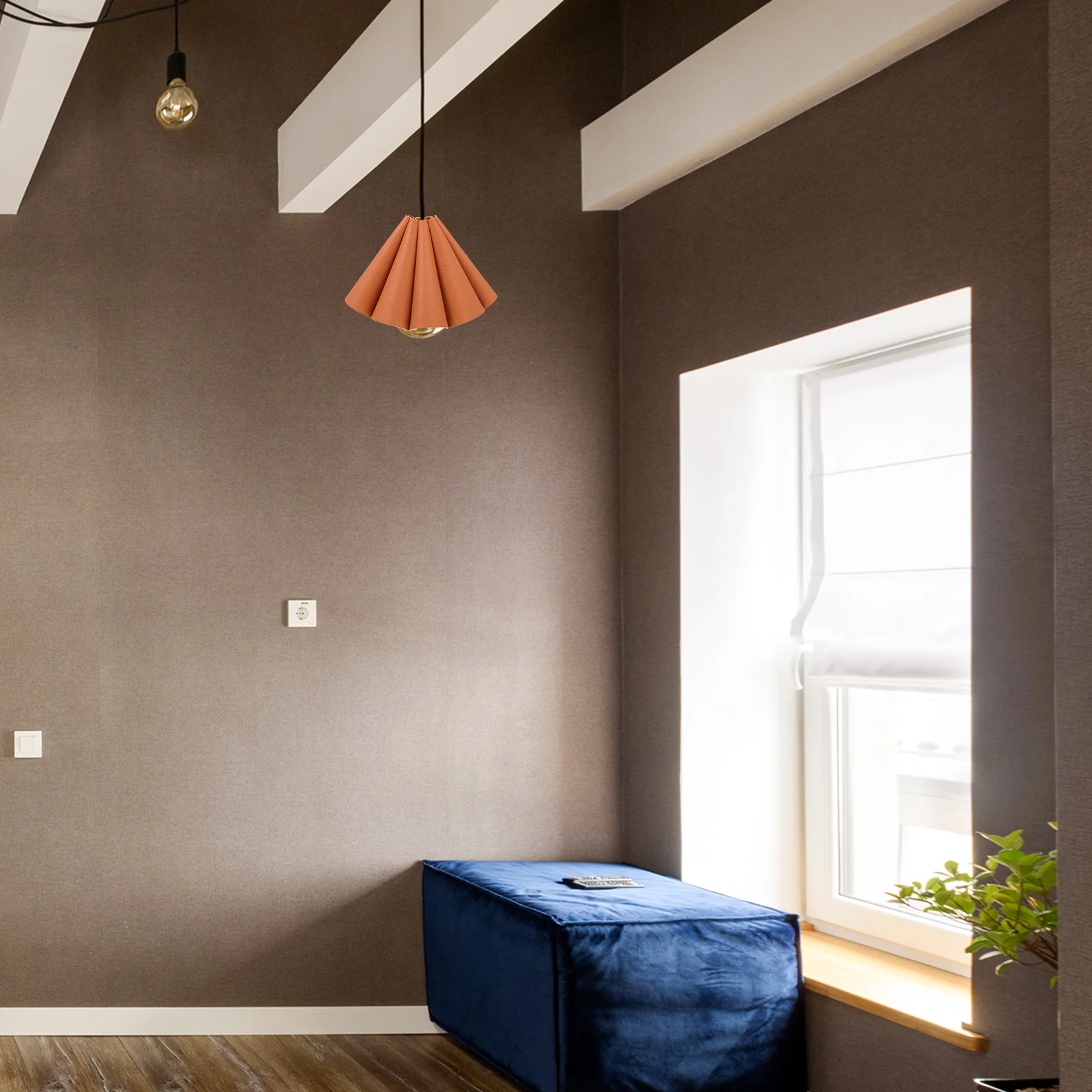 

1Pcs Exquisite Lampshade Decor Anti-Dust Cover for Living Room Bedroom Balcony Hotel Bar Simple Style Lamp Shade Ornament