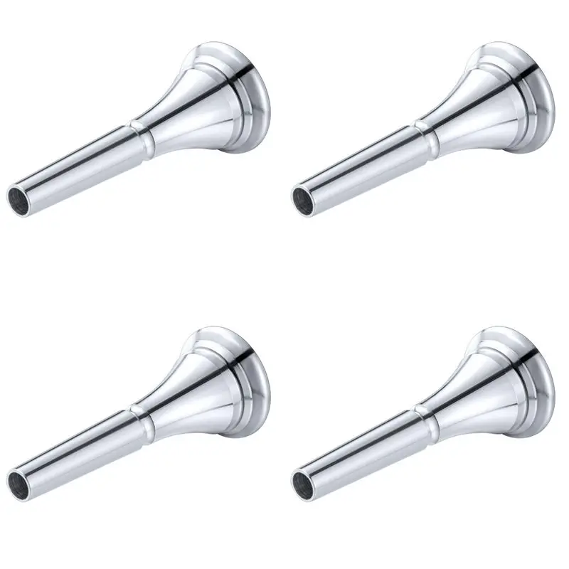 

Набор мундштуков для французского рожка включает 4 мундштука для французского рожка для взрослых, детей и начинающих, музыкальный инструмент-B-AT20