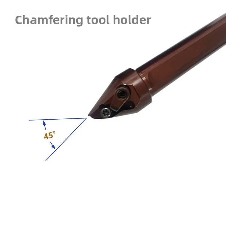 Gear Chamfering Cutter DJB20 VB16 45R L with VBMT1604 Insert Spring Steel for Chamfering Machine Gear Processing Metalworking