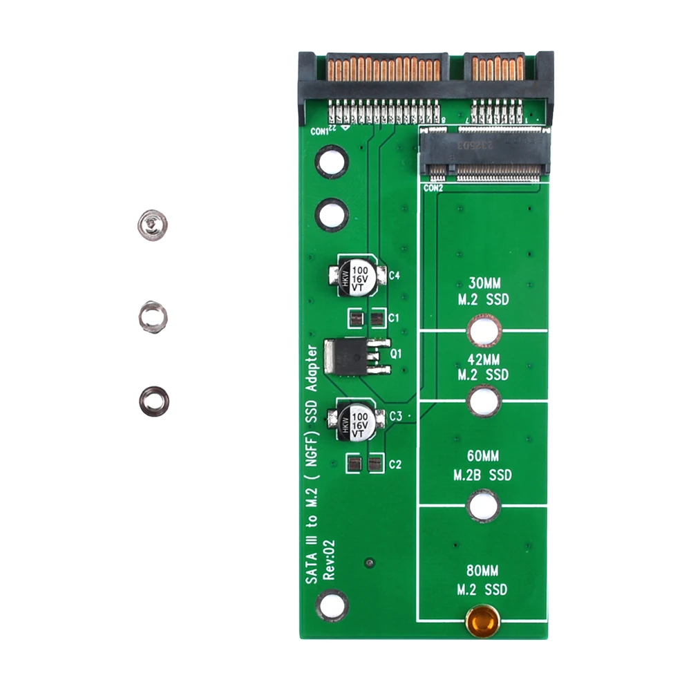 M2 SATA Adapter M2 to SATA Adapter M.2 to SATA Converter 2.5