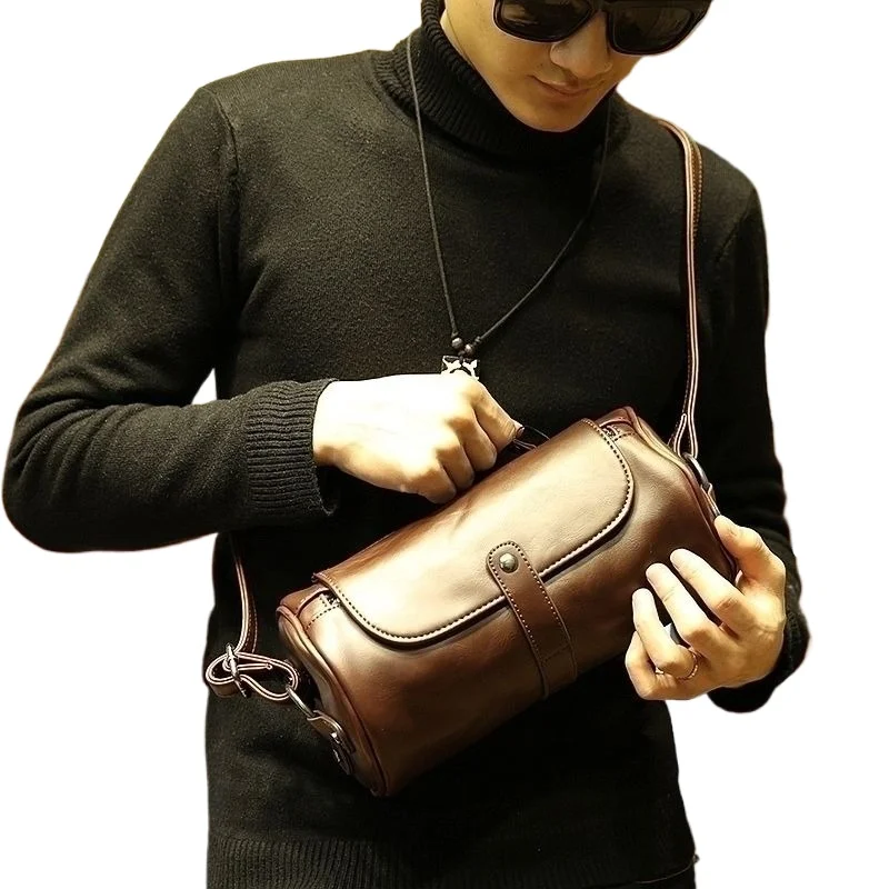 

Drum Single Shoulder Premium Messenger Breast Bag Light Luxury Small Bag Outdoor Original New Lightweight Handbag High Quality