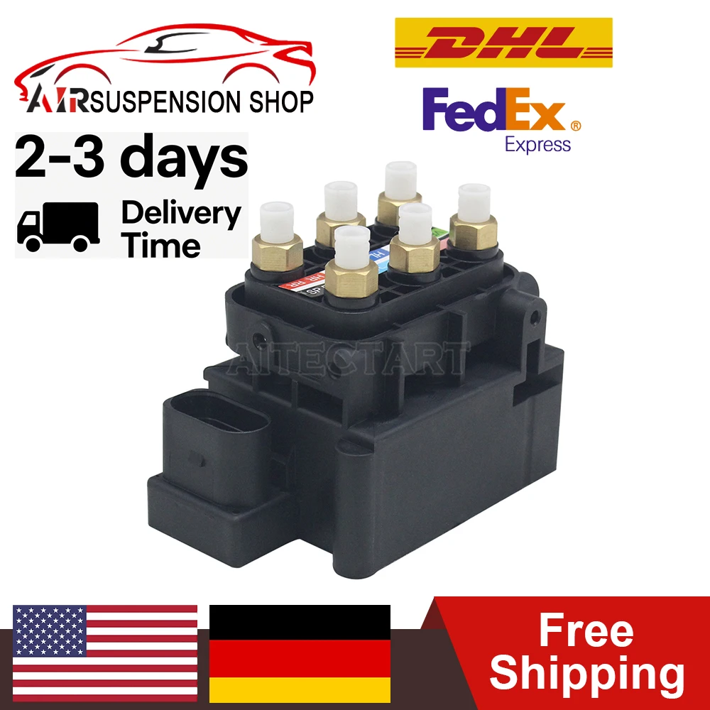 

Air Ride Suspension Solenoid Valve Block For Audi Q7 (4L) VW Touareg 7L0698014 7P0698014 95535890104 Brand New Car Accessories