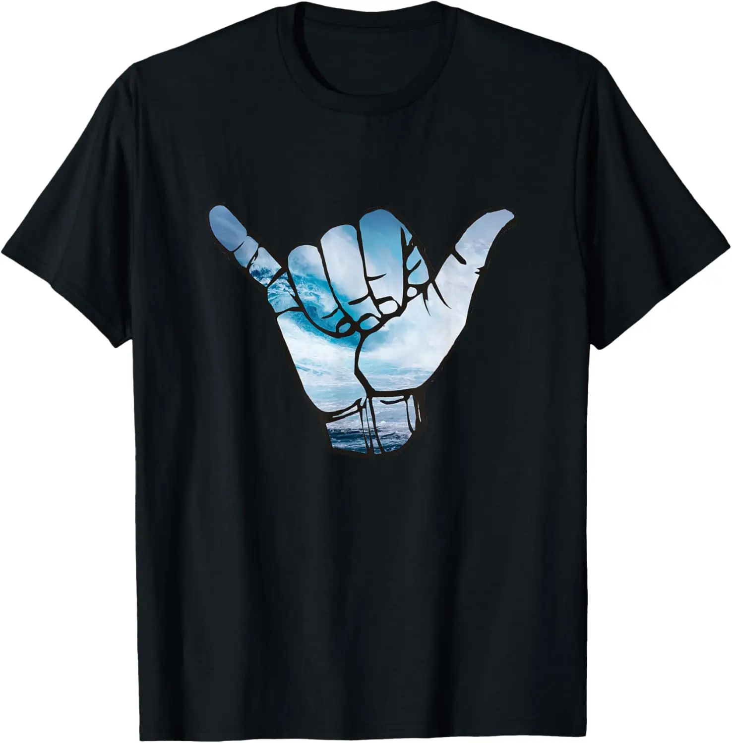 

Футболка Shaka Ocean Surfing Wave Surfer Hawaii Hang Футболка Футболка