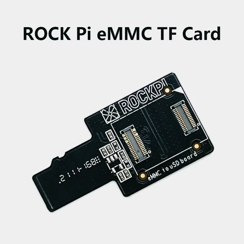 Rock Pi-Carte eMMC TF, carte brûlante, carte EMMC à USD, s'adapte à Pine64 OLevid