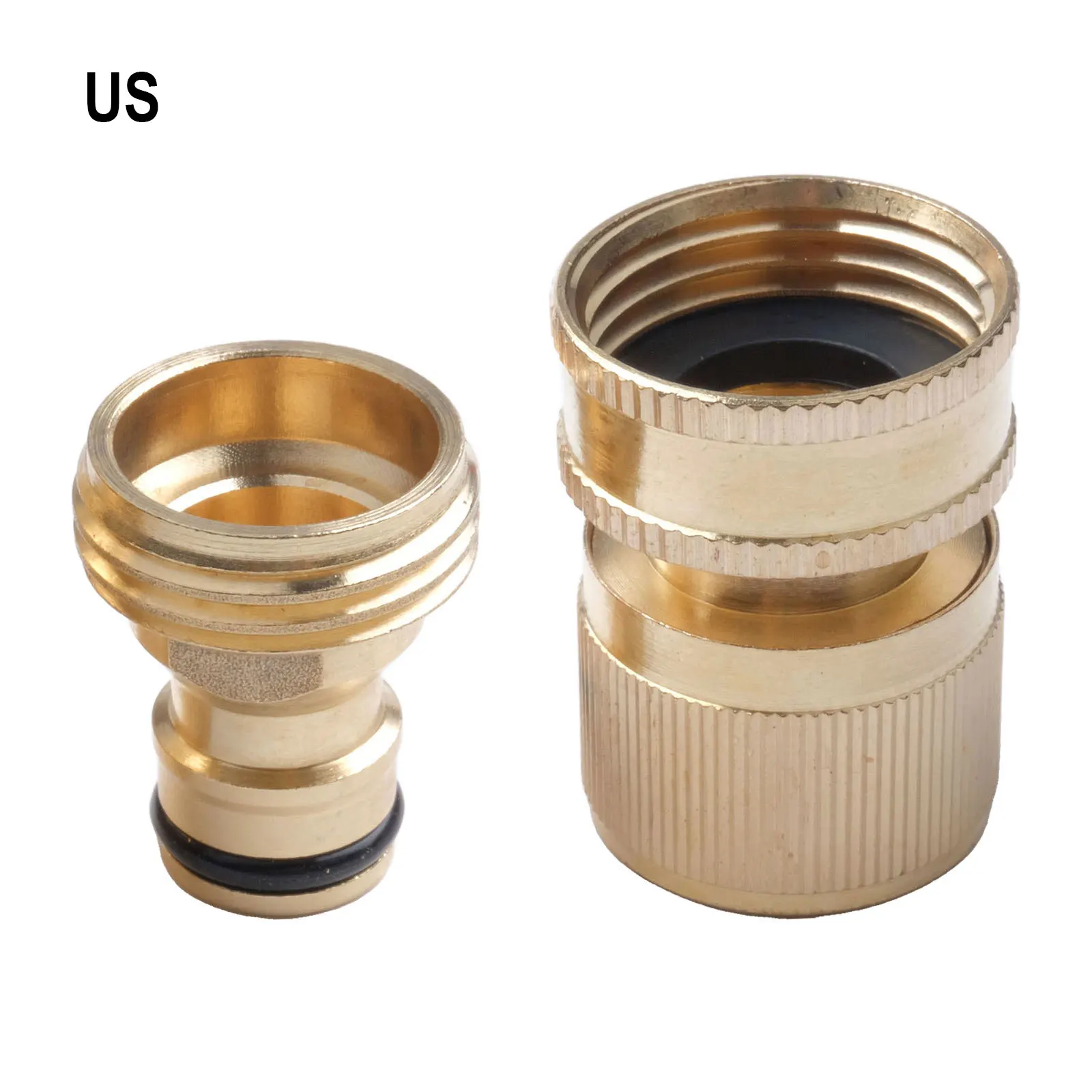 Hose Bib Splitter Spigot Adapter Hose Connector Standardized Garden Hose Swivel Coupling Systems And Use Connection Port Mm