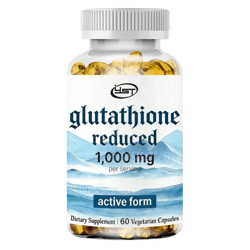 

Trace Component Glutathione 1000mg Active Antioxidant Liver and Immune Health Support 60 Capsules