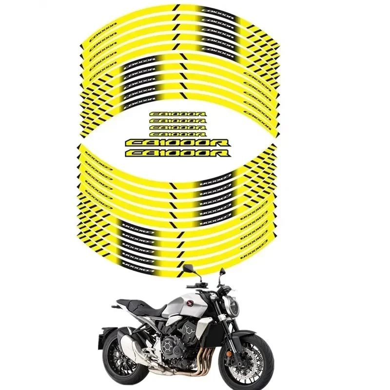 FOR HONDA CB1000R Motorcycle Parts Contour Wheel Decoration Decal Sticker - C  MOto