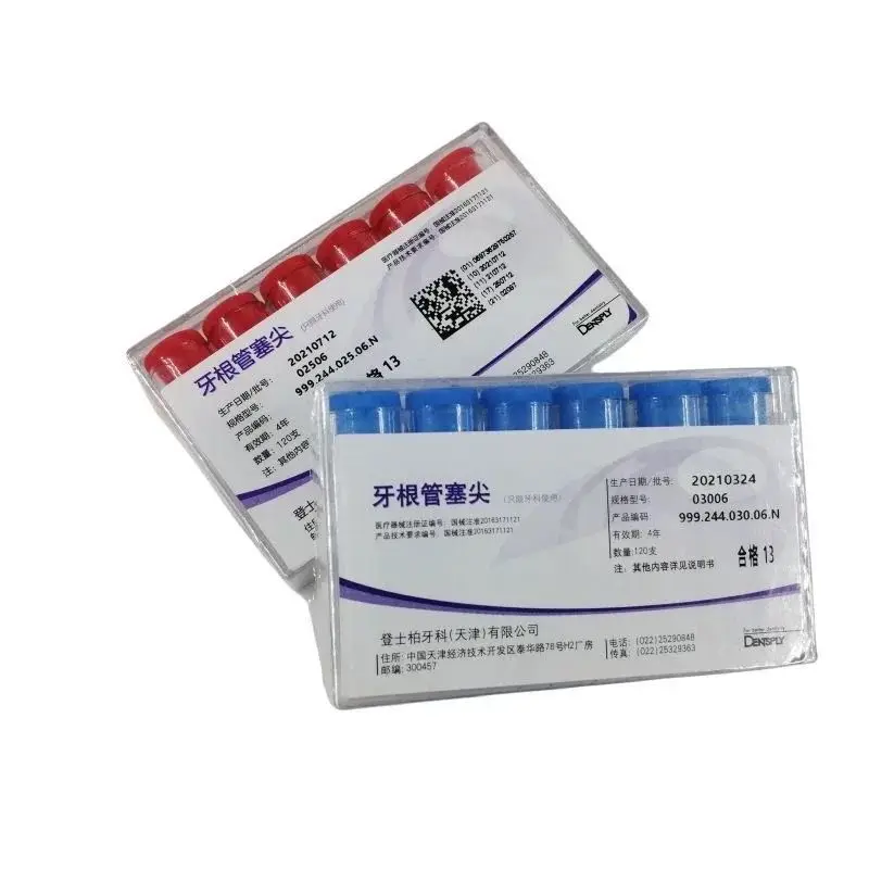 

Dental Oral Dentsply Large Taper Gum Tip Root Canal Plug Tip 04/06 Laboratory Consumables Tool Root Canal Filling Material