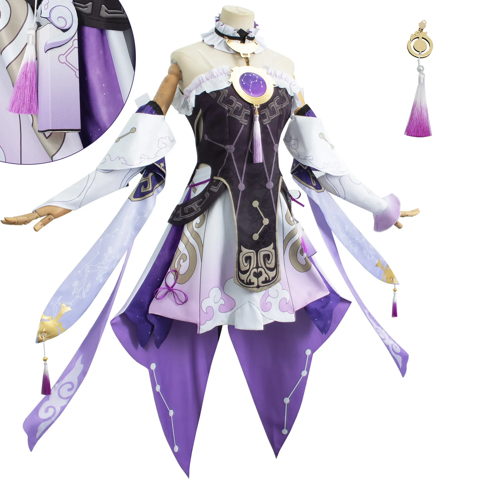 Honkai: Star Rail Fuxuan Cosplay Anime Game Women's Clothing Full Set of Chinese Ancient Costume