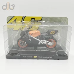 1:18 Diecast Motorcycle Model Toy NSR 500 Sports Racing Bike Miniature Replica Collection