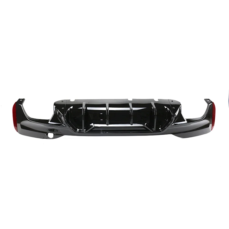 

Gloss black rear bumper competition diffuser lip rear diffuser for BMW 5 series G30 2021-