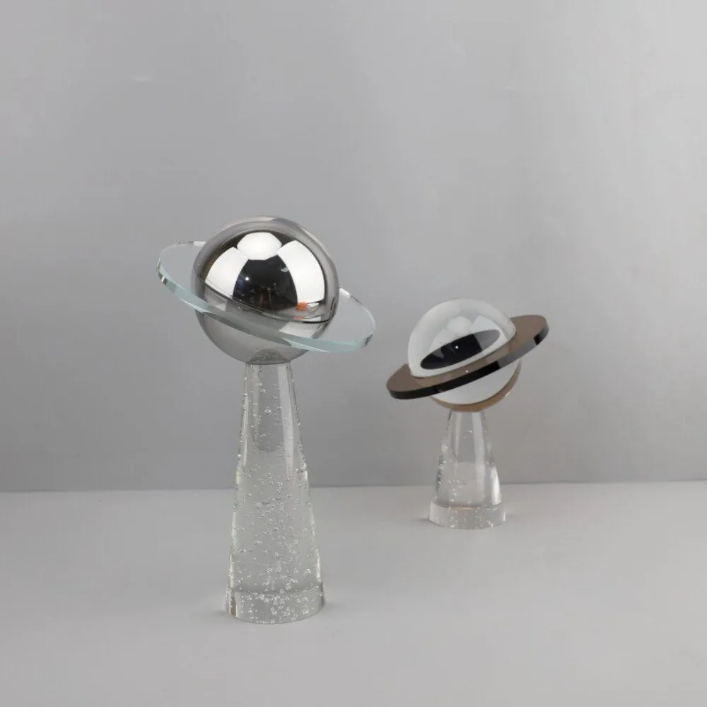 Nordic Creative Bubble Crystal Planet Decoration Living Room Entrance TV Cabinet Study Bedroom Soft Decoration Home Accessories