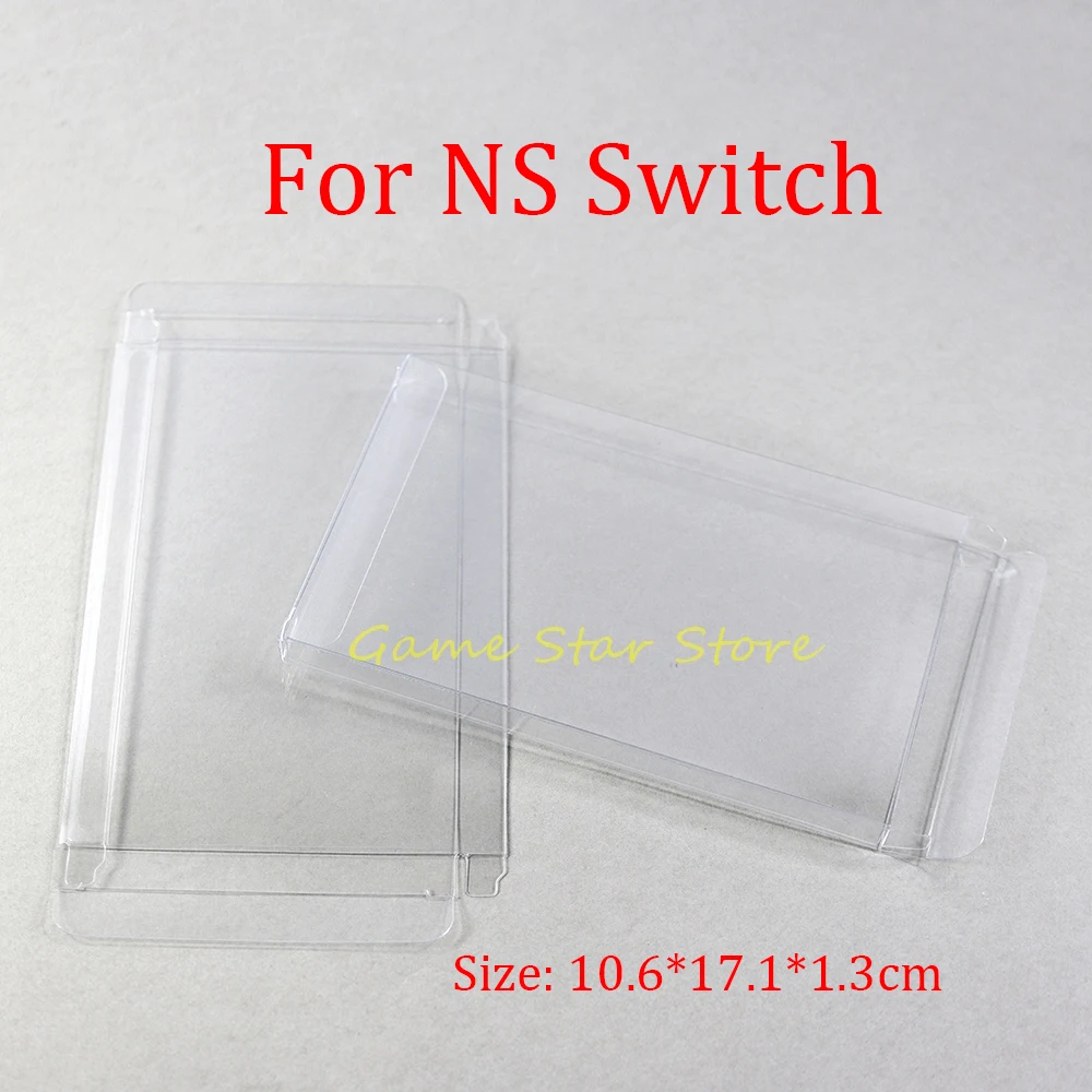 

30 шт., прозрачный ПЭТ-пластик, чехол для хранения игровых карт для NS Switch, защитная коробка для картриджа