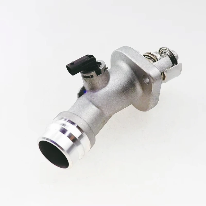 ZF=-S Conjunto carcasa termostato coche, refrigerante motor apto para Hyundai Elantra Kona Veloster