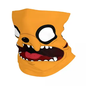 Divertente Motocross Bandana scaldacollo stampato A-Adventure Time Face sciarpa multiuso ciclismo equitazione Unisex adulto per tutte le stagioni