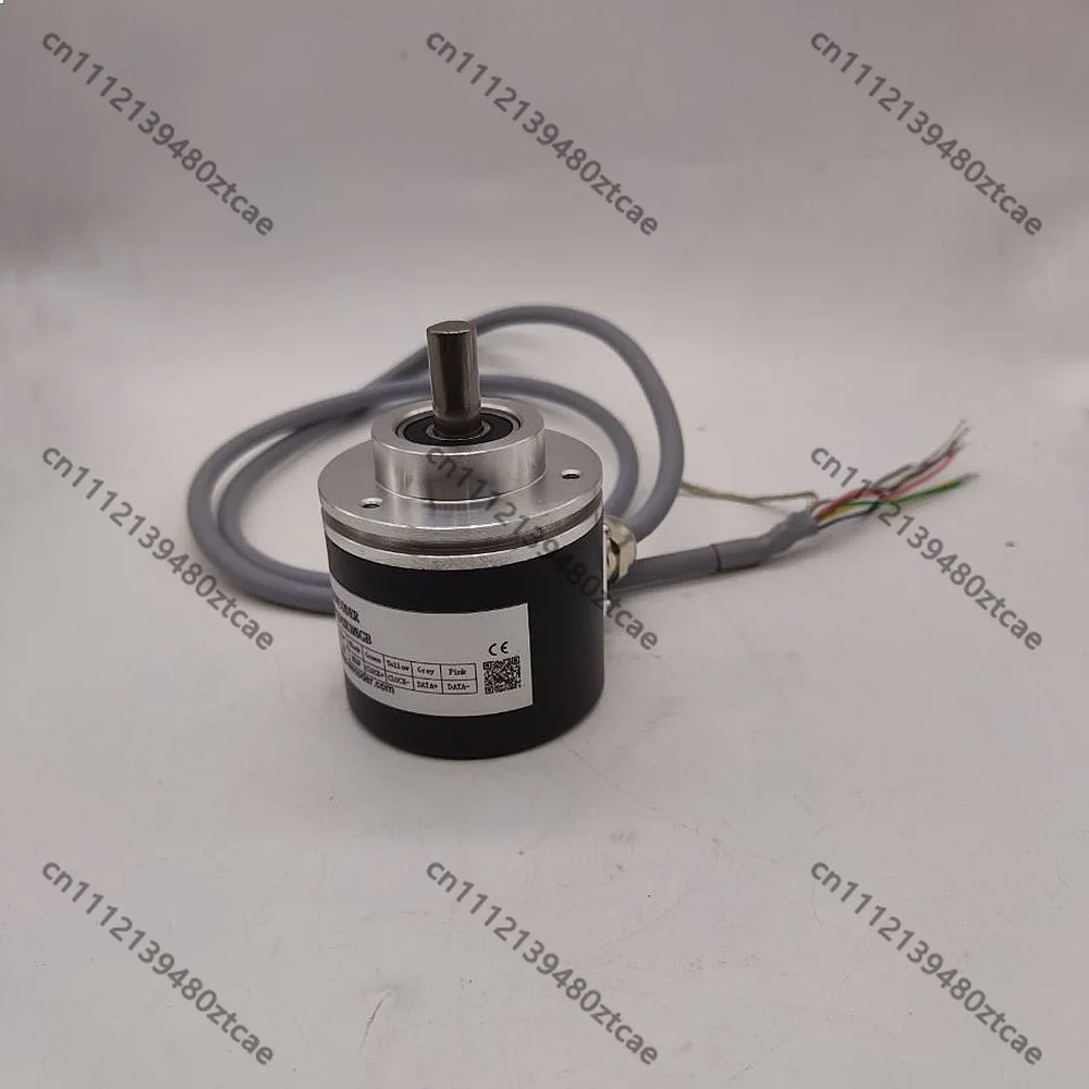 Digital SSI Gray Code 13 Bit Multi Turn Absolute Rotary Encoder 10mm Shaft 10-30V DC