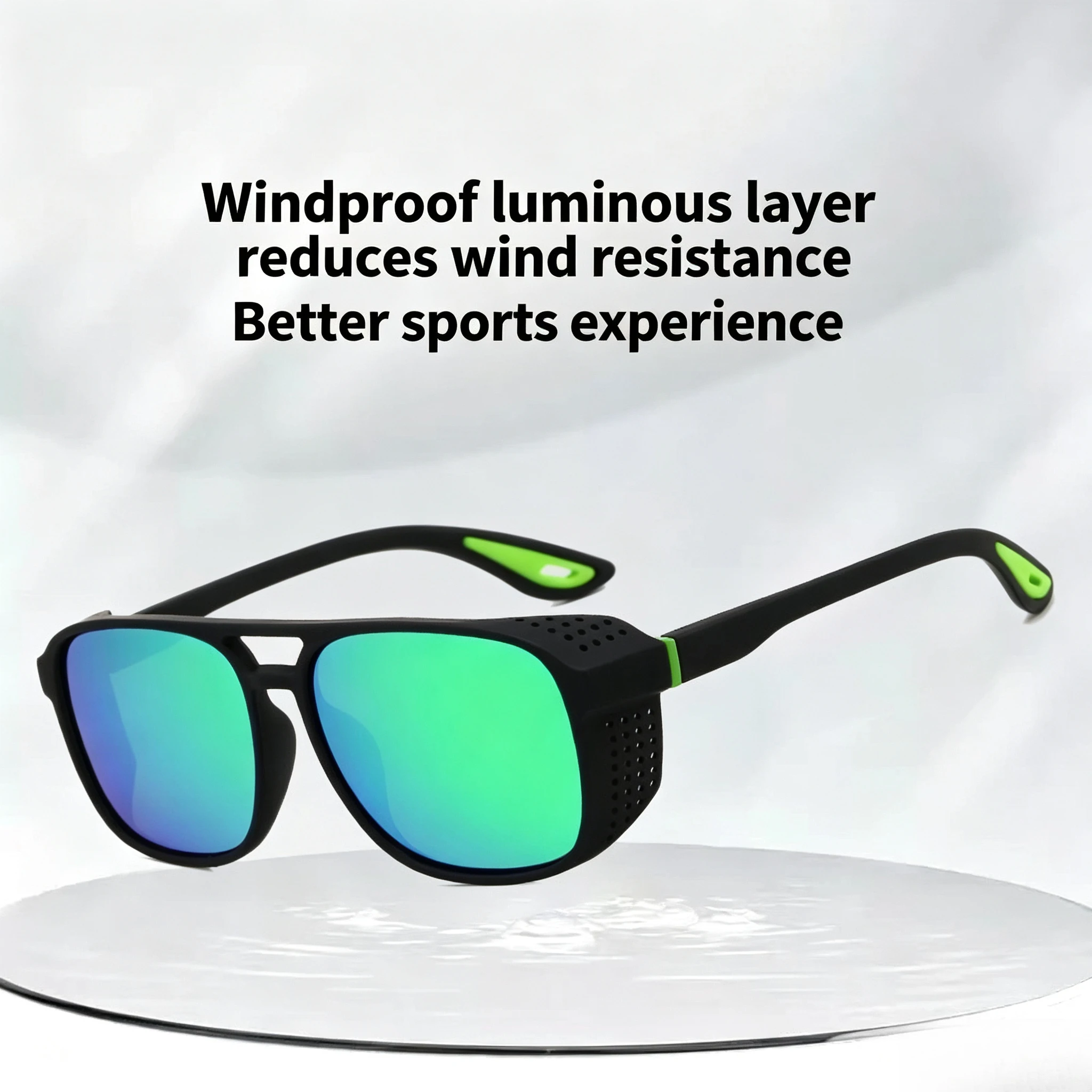 New Men's Multi-color Polarized Sunglasses Summer Outdoor Driving Sun Shading Sun Glasses Men Outdoor Sports UV400 Eyewear