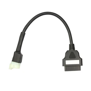 OBD2 -Stecker für Motorrad, Adapter für Yamaha/Suzuki/Kawasaki/Honda/Delphi/Ducati 3 Pins 4 Stifte 6 Stifte 3 4 6 Pins OBD 2 Verlängerungskabel 10 Hauptverkäufe OBD2 -Kabel - №6