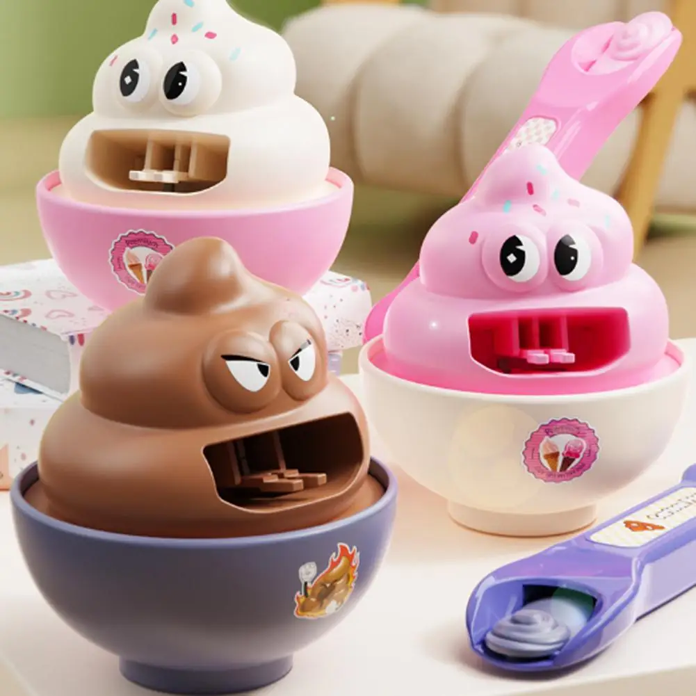 Fun Feeding Pretend Play Toy High-Quality Abs Plastic Interactive Voice Activation Hand-Eye Coordination Fall-Resistant