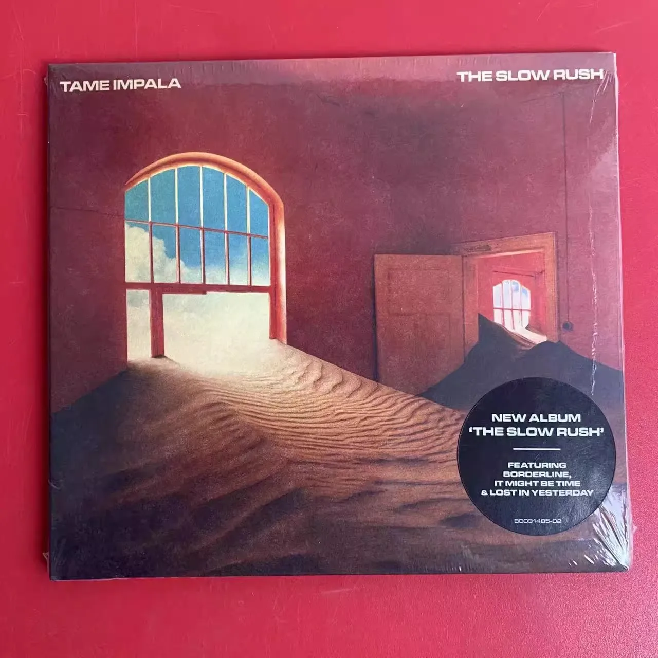 Psicodélico Tame Impala Kevin Parker CD de música The Slow Rush álbum Borderline grabación de música Cosplay Walkman coche insonoras caja
