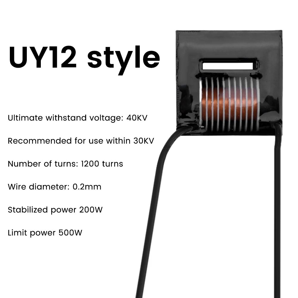 Paquete de transformador de alta potencia de alto voltaje de 30kV, potenciador de Generación de ozono, purificación de humo de arco, iones negativos