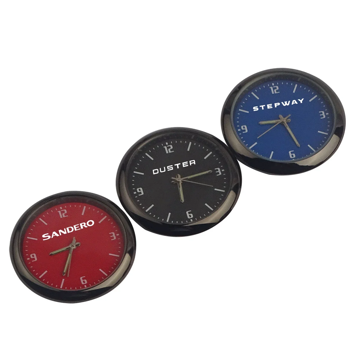 سيارة كوارتز ساعة تعديل سيارة الداخلية ساعة كوارتز إلكترونية لرينو داسيا سانديرو لوجان Stepway MCV LODGY DUSTER #3