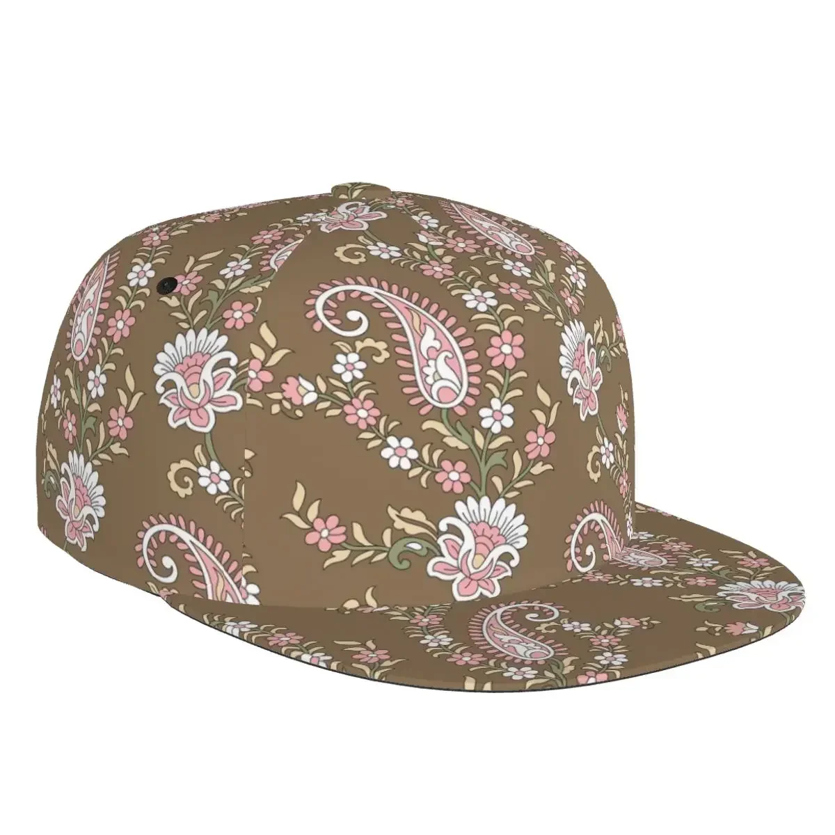 Paisley 3D Print Baseball Cap Casual Sun Hat Elegant Ethnic Style Fashion Stage  Women Men