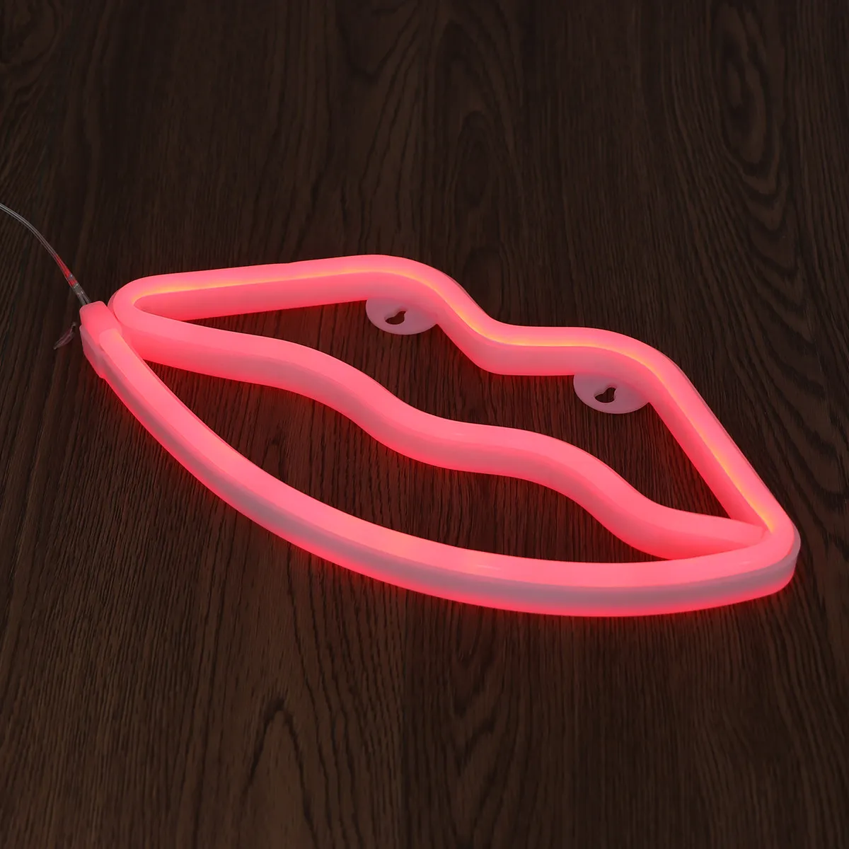 

Red Lip Neon Night Light Decor for Home Bedroom Hotel Store Decoration Party Event Wedding Photo Prop Warm Ambient Glow