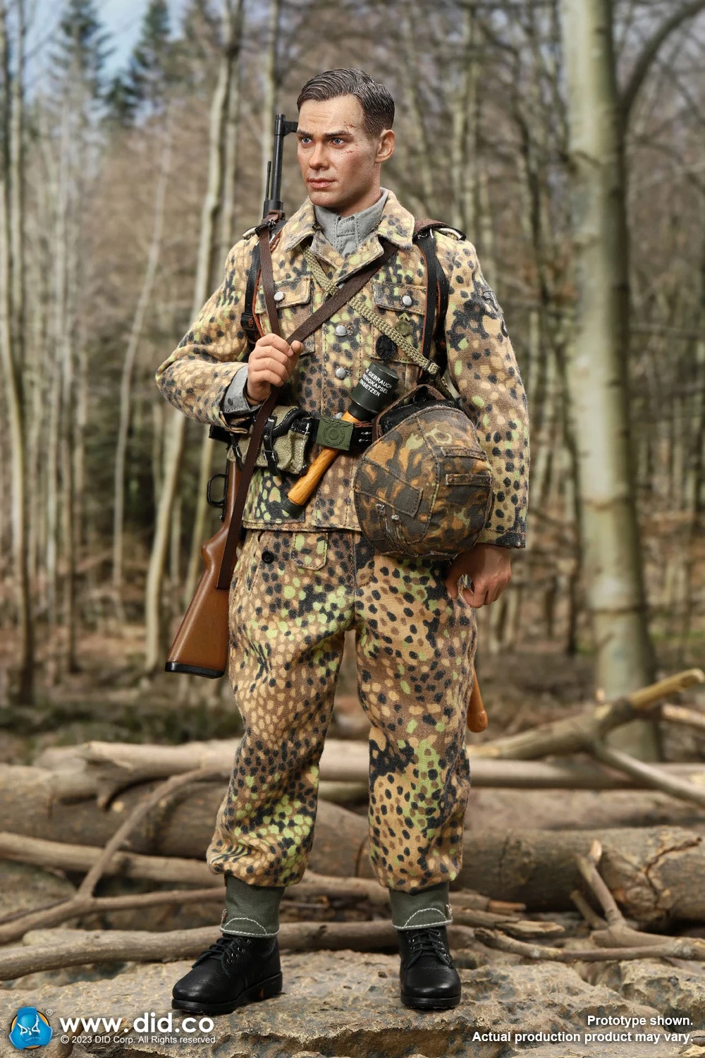 DID D80171 1/6 Seria II Wojny Światowej Żołnierz G43 Karabin Pancerny Strzelec MG42 Zestaw 12'' Figurka Akcji Męska Pełny Zestaw Model Dla Fanów Kolekcjonerskich