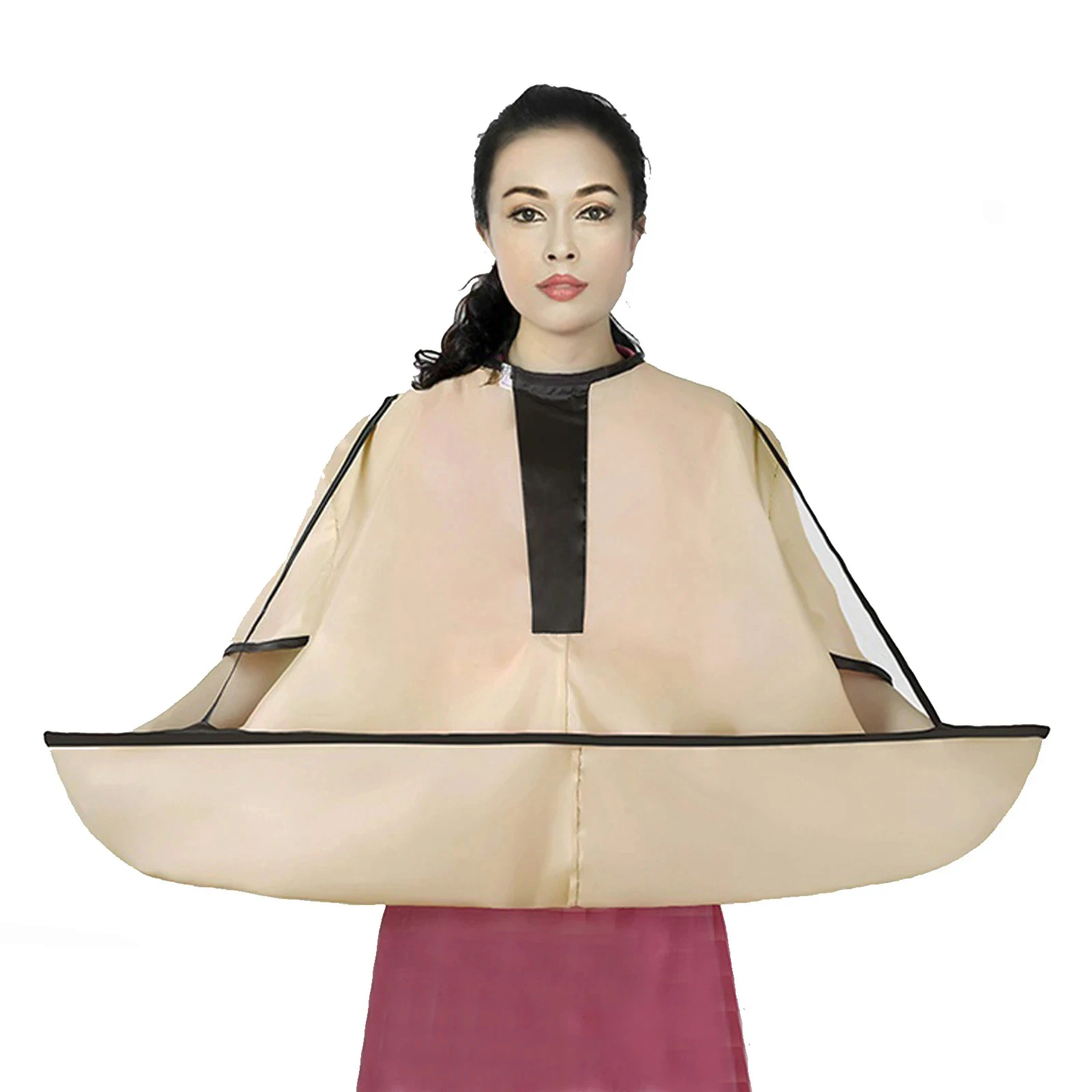 Professional Hair Cutting Cape Umbrella Foldable Salon Barber Haircut Cape Waterproof Hairdressing Barber Cape hair cutting tool