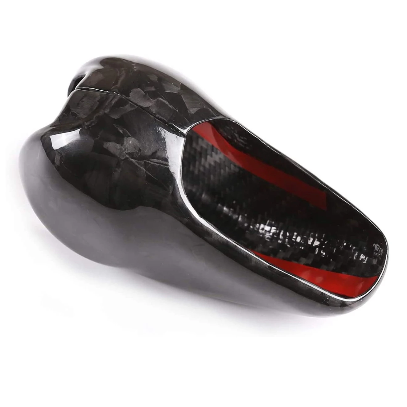 غطاء مقبض تبديل كامل من ألياف الكربون ، غطاء لسيارة بورش ماكان تريم ، باناميرا