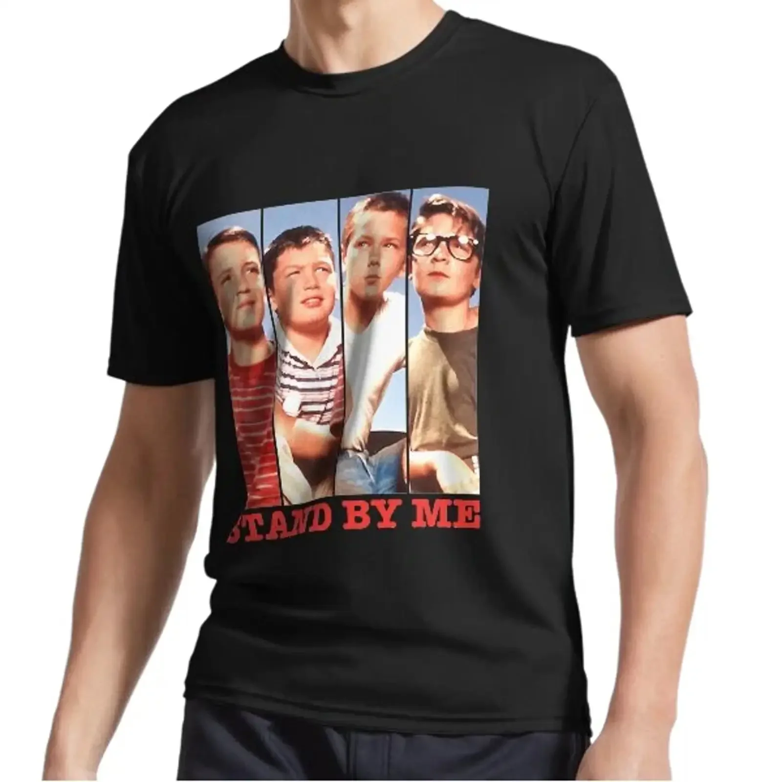 New Stand By Me Drama Directed Novel The Body Logo T shirt Funny S to 5XL Image 1 of 3 vintage Washed Breathable homme Slightly
