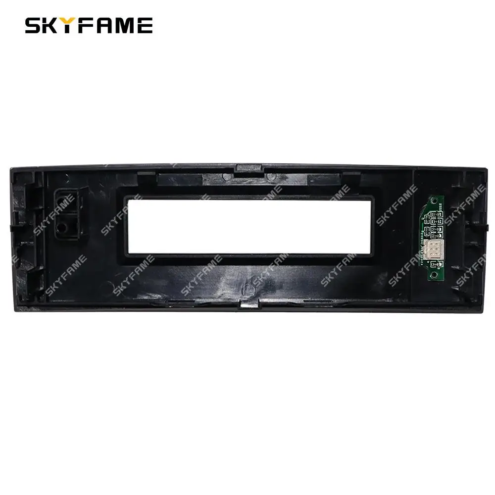 Caja de almacenamiento de Fascia para marco de coche SKYFAME para Renault Megane 2 Fluence