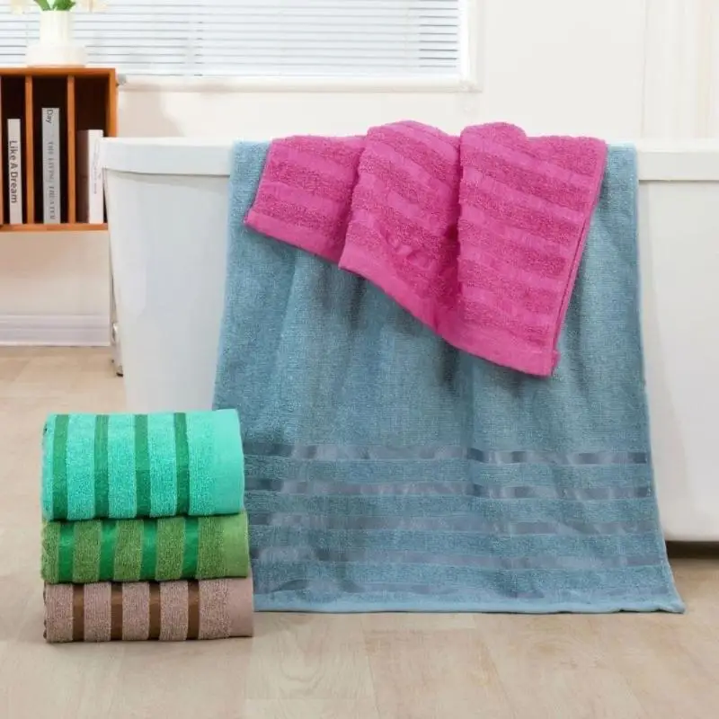 1Pcs Thickened Absorbent Bath Towel 140x70cm Adult Soft Absorbent Shower Towels Multiple Colors For Home