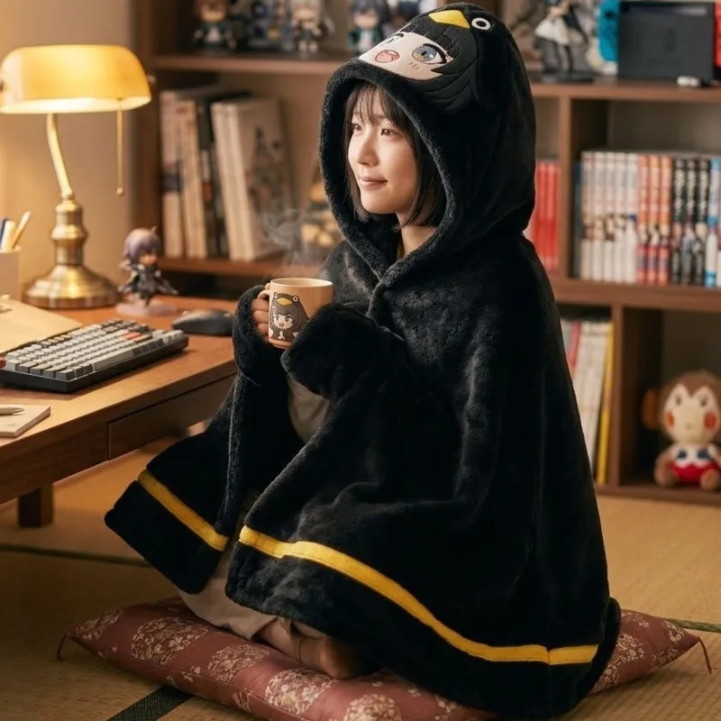 

Game Gugu Gaga Arknights:Endfield Endmin Cosplay Kawaii Cartoon Little Penguin Cloak Coat Blanket Birthday Gift Fashion