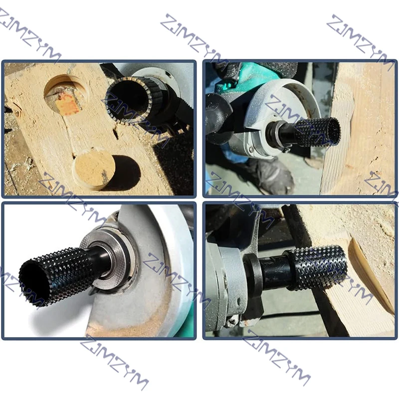 Round Head Rotary Grinder, Hole Opener, Angle Grinder Accessories for Metal and Wood Carving, Polishing, Engraving, Deburring