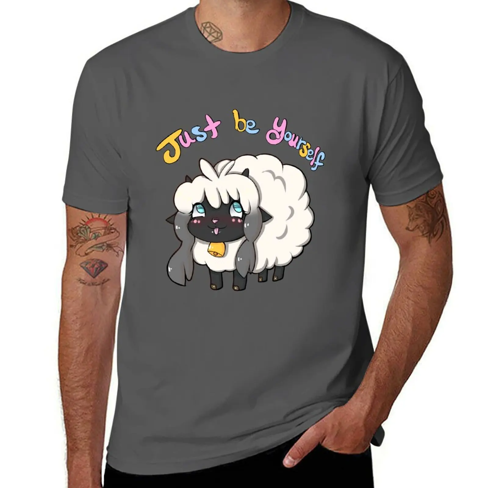 

Just be yourself, Wooloo T-Shirt customs design your own clothes anime stuff t shirts for men pack